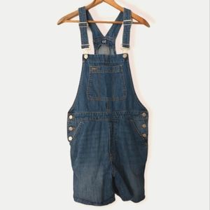 GAP Denim Cutoff Shortalls Small